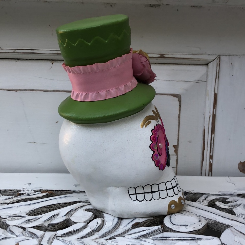Día de los Muertos skull - Picture 5 of 8